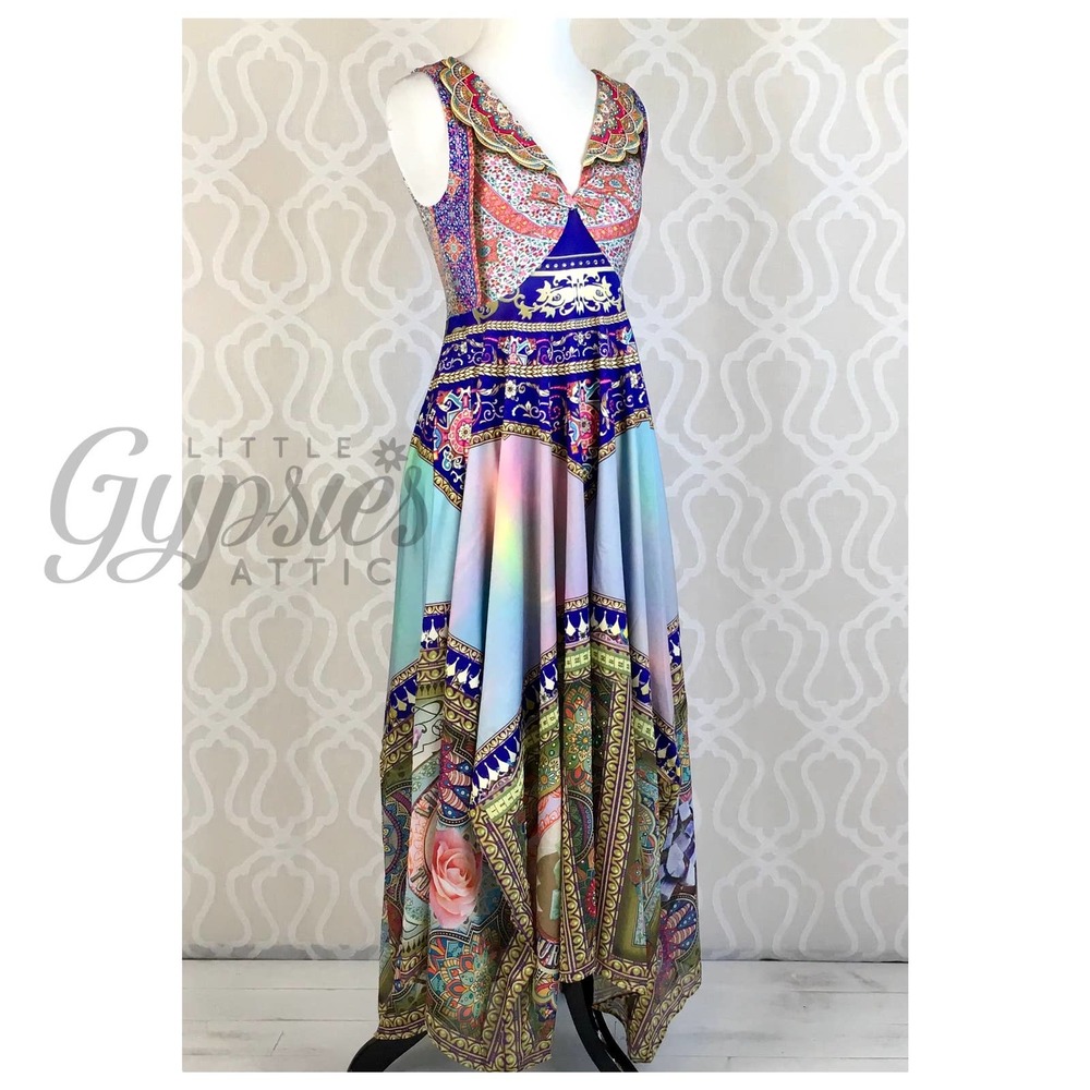 Antique Rainbow Unicorn Maxi Dress - Picture 13 of 16